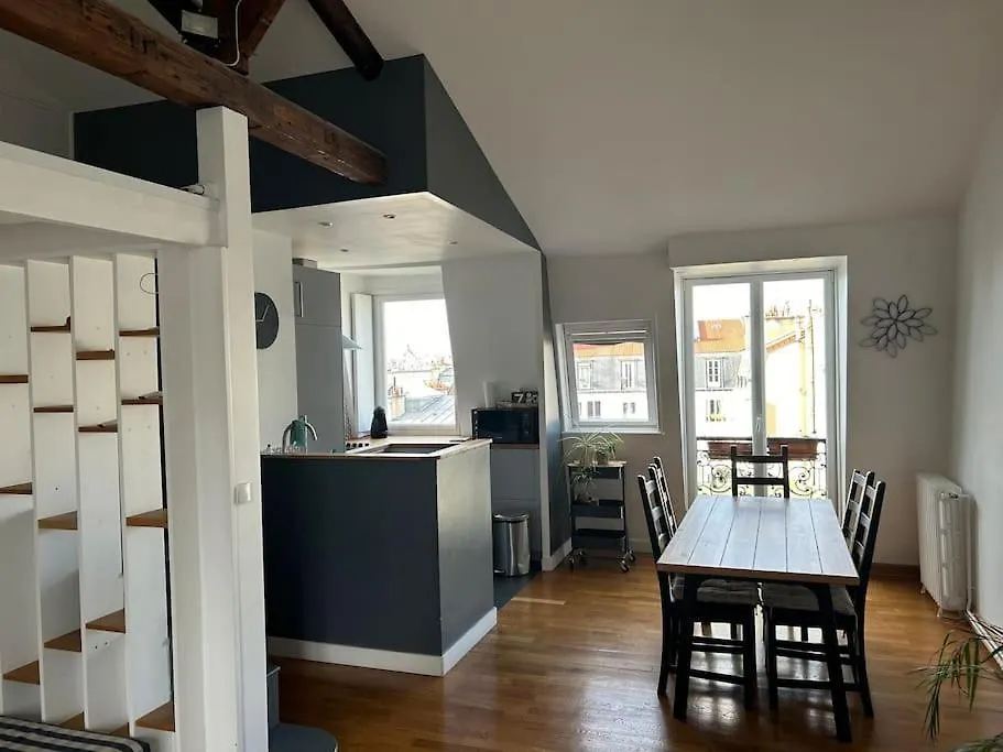 Apartman Appartement Sur Les Toits De Paris Vue Tour Eiffel 4 Chambres Franciaország